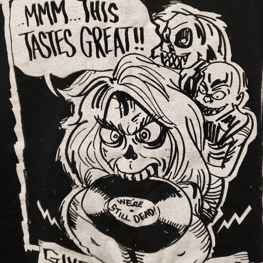 Chesty Malone And The Slice Em' Ups XL T-Shirt - Picture 4 of 7